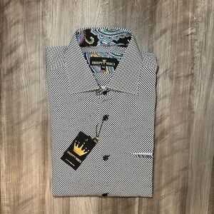 Bertigo Morata Long Sleeve Button Down - 4 (Large)